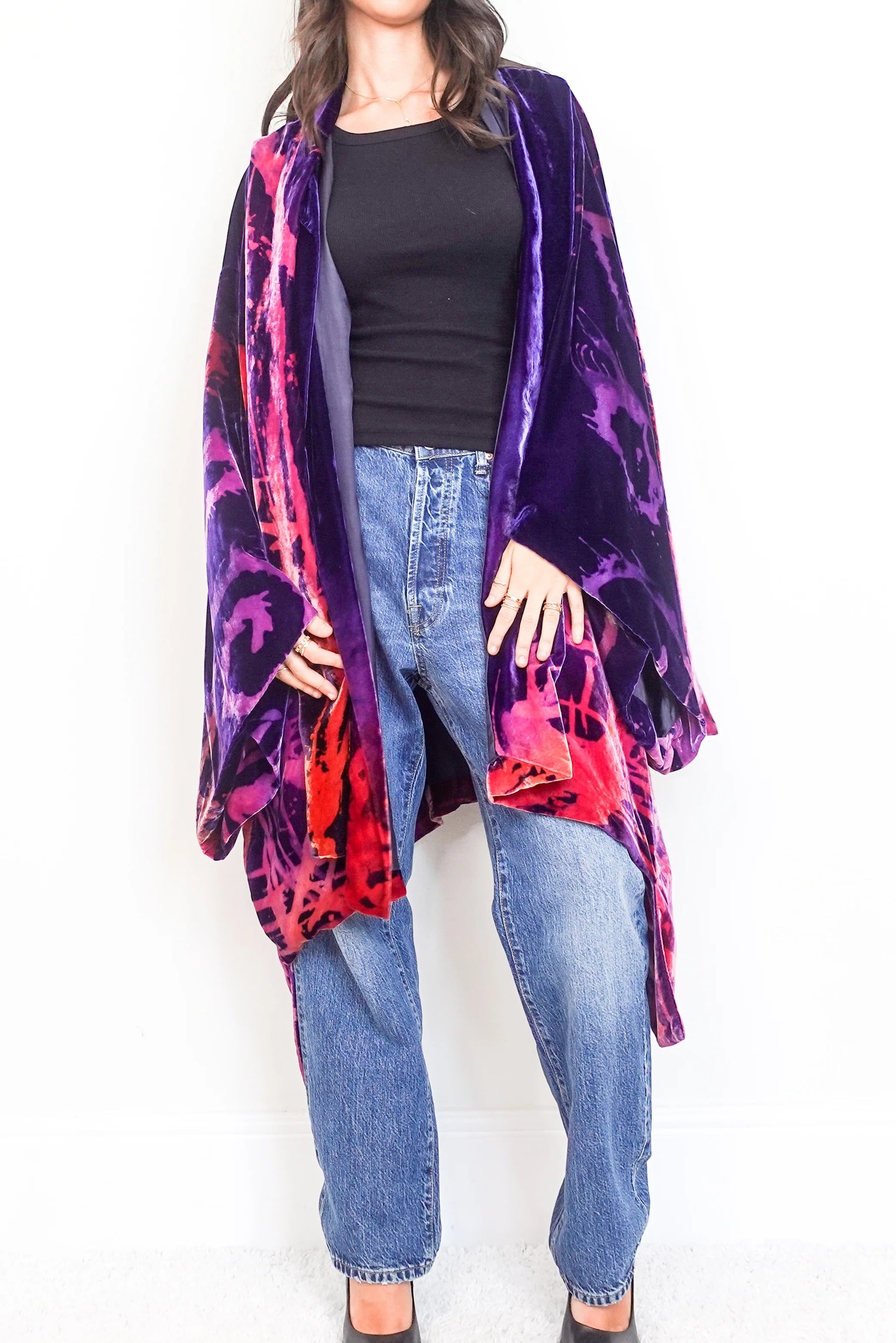 painted Velvet kimono