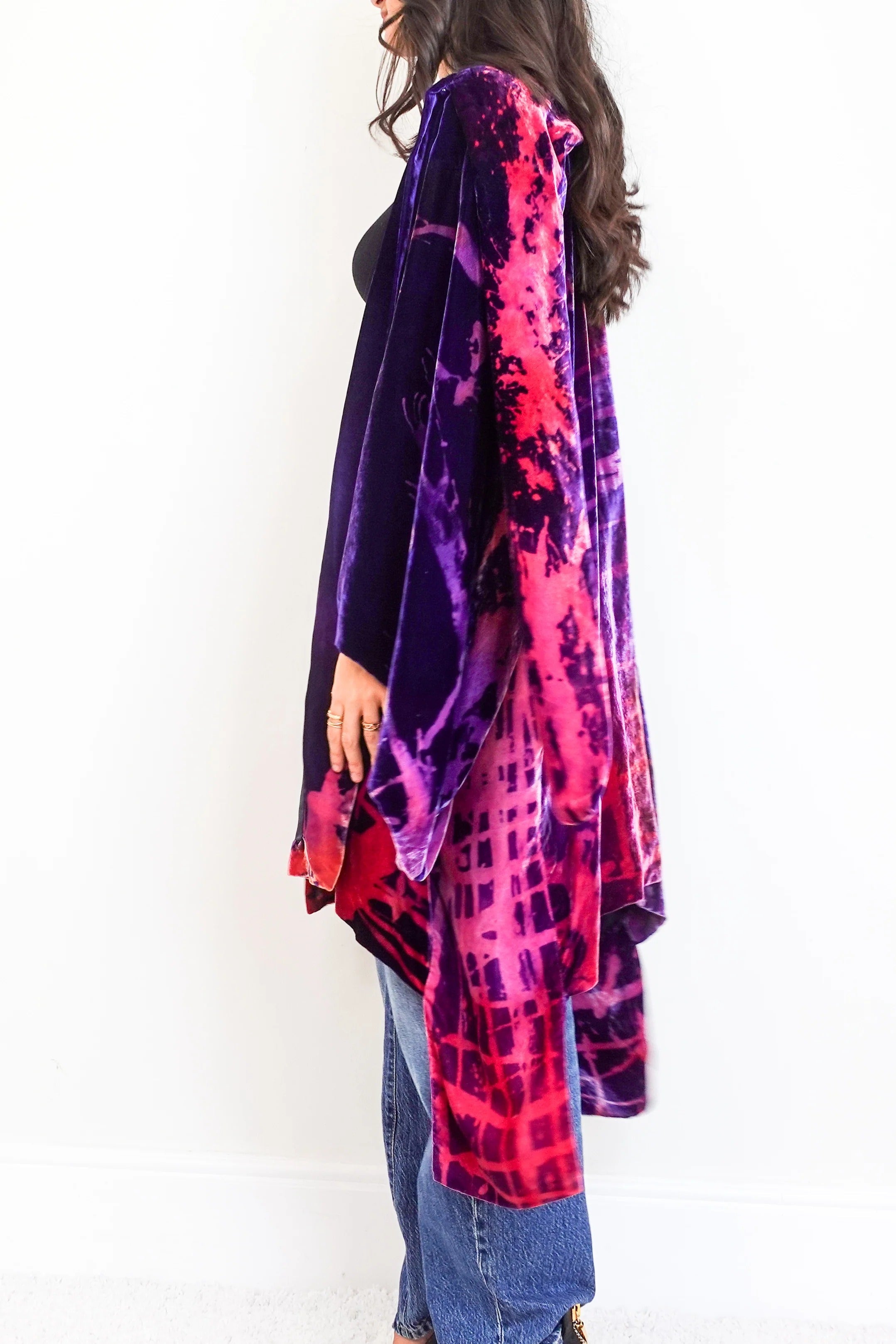 painted Velvet kimono